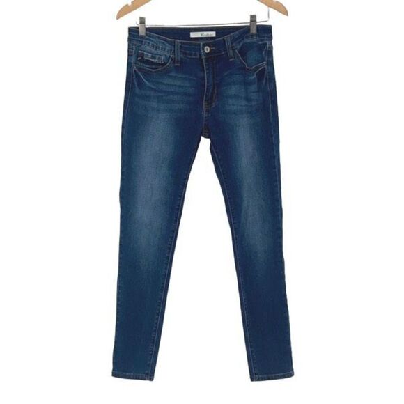 KanCan Womens Cotton Blended Mid-Rise Skinny Ankle Denim Jeans Blue Size 28 - Picture 3 of 9